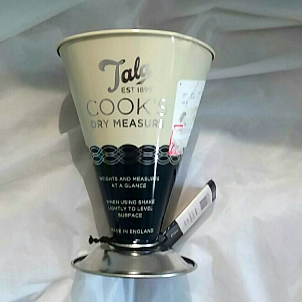 Cook's dry measure tin Tala UK nwt